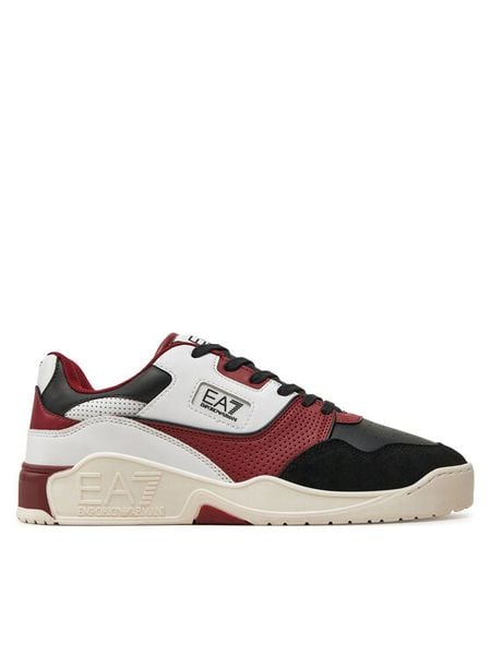 EA7 Emporio Armani Sneakersy X8X187 XK402 U266 Biały. Białe buty sportowe na co dzień męskie EA7 Emporio Armani, m, bez wzorów, ze skóry, bez ramiączek, bez kaptura. Za 529.99 zł.