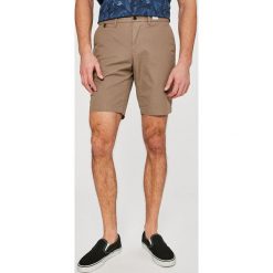 Tommy Hilfiger - Szorty Brooklyn. Brązowe szorty męskie Tommy Hilfiger, z bawełny, casualowe. W wyprzedaży za 199.90 zł.