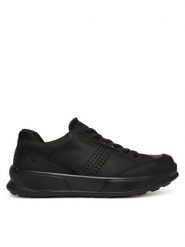 ECCO Sneakersy 52280451052 Czarny. Czarne buty sportowe na co dzień męskie ecco, m, bez wzorów, ze skóry, bez ramiączek, bez kaptura. Za 519.99 zł.