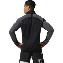 Reebok Bluza męska Wor Two Tone 1/4 Zip czarno-szara r. L (AJ2923). Bluzy bez kaptura męskie marki Reebok. Za 129.00 zł.