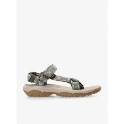 Sandały turystyczne męskie Teva Hurricane XLT2. Szare buty zimowe męskie Teva, bez wzorów, sportowe, bez obcasa, bez zapięcia. Za 245.99 zł.