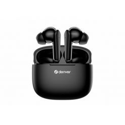 Słuchawki Bluetooth Denver Electronics TWE-48B USB. Czarne słuchawki bluetooth Denver. W wyprzedaży za 93.85 zł.