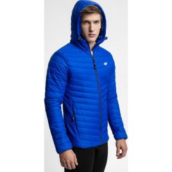 Kurtka puchowa męska KUMP301 - turkus. Kurtki męskie marki 4f. W wyprzedaży za 179.99 zł.