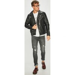 Calvin Klein Jeans - Kurtka skórzana. Kurtki męskie Calvin Klein Jeans. W wyprzedaży za 1,599.00 zł.