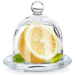Pojemnik na cytrynę szklany 9,5x9,5 cm. Sokowirówki i wyciskarki do soków Vilde. Za 15.90 zł.