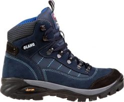 Buty trekkingowe męskie Olang Tarvisio niebieskie r. 44. Niebieskie buty trekkingowe męskie Olang, bez wzorów, bez zapięcia. Za 344.40 zł.