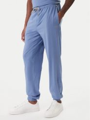 BOSS Spodnie dresowe Mix&Match 50515305 Błękitny Regular Fit. Niebieskie spodnie dresowe męskie Boss, bez wzorów, z bawełny. Za 229.99 zł.