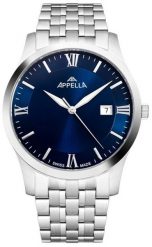 Zegarek męski Appella L12004.5165Q srebrny. Szare zegarki męskie Appella, srebrne. Za 1,360.00 zł.