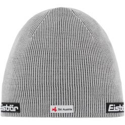 Czapka Zimowa Eisbar Fly OS MÜ RL SKA. Szare czapki męskie Eisbar, na zimę, bez wzorów, sportowe. W wyprzedaży za 209.93 zł.