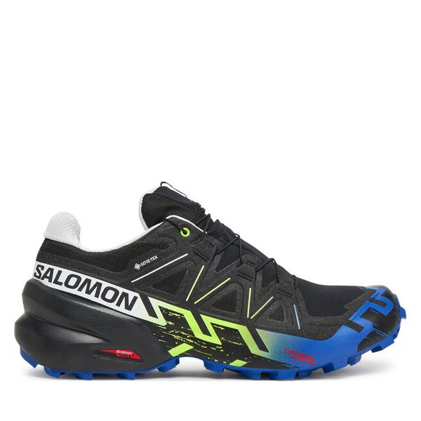Buty do biegania Salomon. Czarne buty do biegania męskie Salomon, bez wzorów, z gore-texu, bez zapięcia, do biegania, salomon speedcross, gore-tex. Za 539.99 zł.