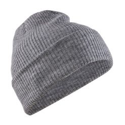 Czapka Craft core rib knit. Szare czapki męskie Craft, bez wzorów, z dzianiny, retro. Za 109.50 zł.