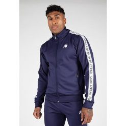 Delaware Kurtka dresowa - Granatowy. Niebieskie kurtki męskie GORILLA WEAR, m, bez wzorów, z dresówki, sportowe, bez ramiączek, bez kaptura. Za 319.00 zł.