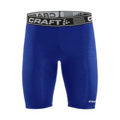 Spodenki kompresyjne Craft pro control. Niebieskie szorty sportowe męskie Craft, bez wzorów, sportowe. Za 163.15 zł.