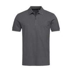 Męska Koszulka Polo Henry. Szare koszulki polo męskie Stedman, m, bez wzorów, bez kołnierzyka, bez ramiączek. Za 71.99 zł.