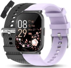 Zegarek SMARTWATCH Rubicon RNCF34 BLACK 3 paski. Czarne zegarki smartwatch Rubicon. Za 219.00 zł.