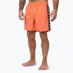 Szorty kąpielowe męskie Pitbull Blackmore. Brązowe kąpielówki męskie PITBULL, m, bez wzorów. Za 109.99 zł.
