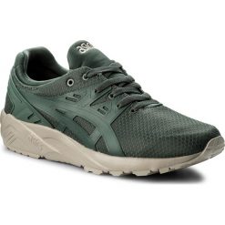 Sneakersy ASICS - TIGER Gel-Kayano Trainer Evo H821N Dark Forest/Dark Forest 8282. Zielone buty sportowe na co dzień męskie Asics, z materiału. W wyprzedaży za 269.00 zł.