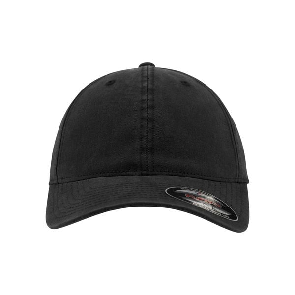 Czapka Flexfit cotton dad. Czarne czapki męskie FLEXFIT, bez wzorów. Za 145.00 zł.