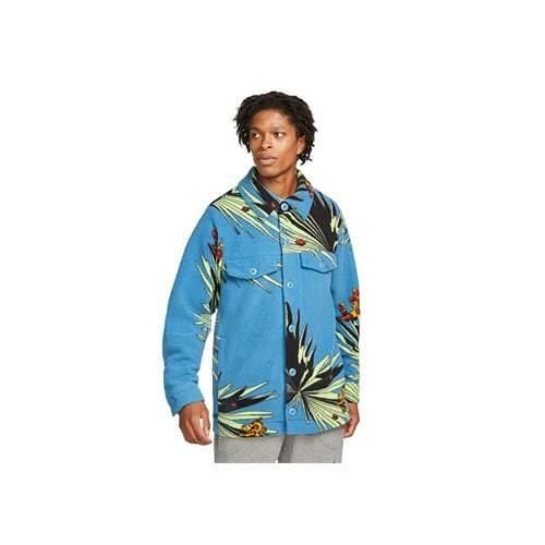 Kurtka uniwersalna męska Nike Ebron James Sherpa Button-up. Niebieskie kurtki męskie Nike, m, bez wzorów, z syntetyku, klasyczne, bez ramiączek, bez kaptura. Za 499.00 zł.