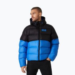 Kurtka puchowa męska Helly Hansen Active Puffy. Niebieskie kurtki męskie Helly Hansen, m, bez wzorów, z puchu, casualowe, bez ramiączek, bez kaptura. Za 689.99 zł.