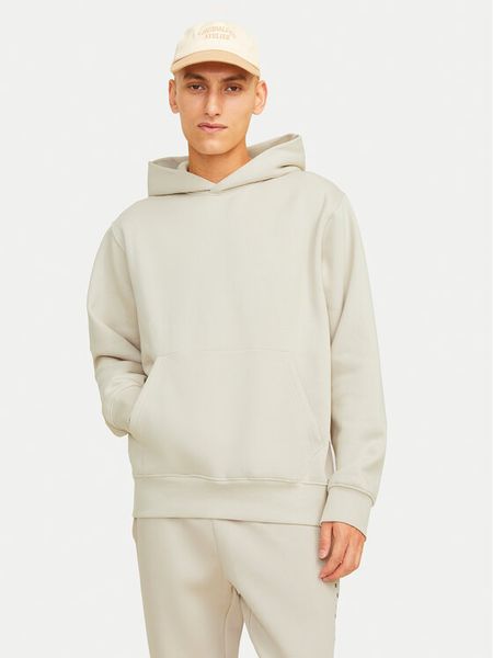 Jack & Jones Bluza Urban Edge 12259944 Beżowy Loose Fit. Brązowe bluzy nierozpinane męskie Jack & Jones, m, bez wzorów, z syntetyku, bez ramiączek, bez kaptura. Za 129.99 zł.