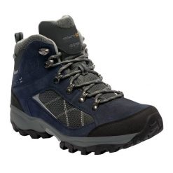 Buty trekkingowe męskie Regatta Clydebank. Zielone buty trekkingowe męskie Regatta, bez wzorów, z poliesteru, sportowe, bez obcasa, bez zapięcia. W wyprzedaży za 322.49 zł.