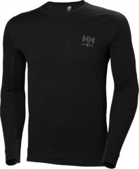 Helly Hansen Koszulka termo Helly Hansen Lifa Merino Black. Czarne bielizna termoaktywna męska Helly Hansen, m, bez wzorów, bez ramiączek. Za 389.00 zł.