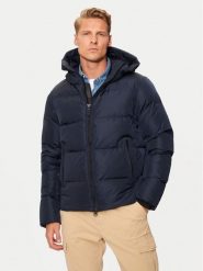 Bomboogie Kurtka puchowa JM7616TTNP4 Granatowy Regular Fit. Niebieskie kurtki męskie Bomboogie, m, bez wzorów, z puchu, bez ramiączek, bez kaptura. Za 1,179.00 zł.