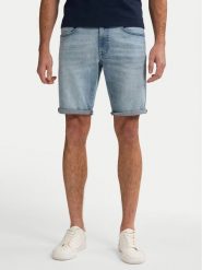 Petrol Industries Szorty jeansowe M-1050-SHO002 Niebieski Regular Fit. Niebieskie szorty męskie Petrol Industries, bez wzorów, z bawełny. Za 139.99 zł.
