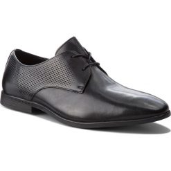 Półbuty CLARKS - Bampton Walk 261354207 Black Leather. Eleganckie półbuty męskie marki Clarks. W wyprzedaży za 219.00 zł.