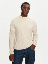 Brave Soul Sweter MK-248BURKE Beżowy Regular Fit. Brązowe kardigany męskie Brave Soul, l, bez wzorów, z syntetyku, bez ramiączek. Za 149.99 zł.