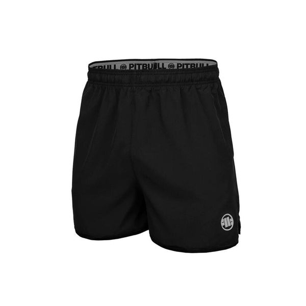Spodenki męskie Pitbull Sportowe Performance Pro plus Small Logo II. Czarne szorty sportowe męskie PITBULL, bez wzorów, sportowe. Za 149.00 zł.