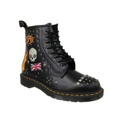 Dr. Martens Dr Martens 1460 24207001 46 Czarne. Czarne buty trekkingowe męskie Dr. Martens, ze skóry. W wyprzedaży za 599.99 zł.