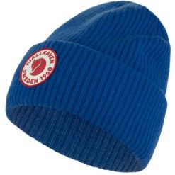 Czapka zimowa Fjallraven 1960 Logo Hat - alpine blue. Niebieskie czapki męskie Fjällräven, na zimę, bez wzorów, sportowe. Za 266.99 zł.