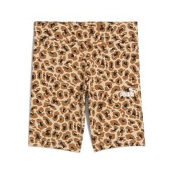 Młodzieżowe krótkie legginsy Essentials Animal PUMA Light Sand Beige. Brązowa legginsy męskie Puma, m, bez wzorów, z podwyższonym stanem, krótkie, na jogę i pilates. W wyprzedaży za 109.40 zł.