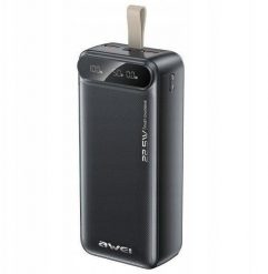 AWEI PowerBank PA-12 30000mAh 22.5W czarny/black. Czarne powerbanki Awei. Za 92.78 zł.