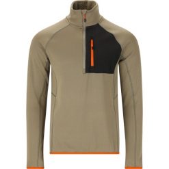 Bluza narciarska męska Whistler Helge. Brązowe bluzy rozpinane męskie Whistler, l, bez wzorów, sportowe, bez ramiączek, bez kaptura. W wyprzedaży za 134.99 zł.