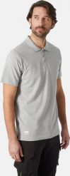 Helly Hansen Koszulka Polo Helly Hansen Manchester Grey Melange. Szare koszulki polo męskie Helly Hansen, m, bez wzorów, bez kołnierzyka, bez ramiączek. Za 119.89 zł.