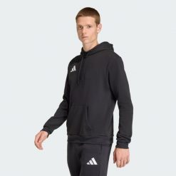 Bluza z kapturem Entrada26. Białe bluzy z kapturem męskie ADIDAS, bez wzorów, z polaru, z kapturem. Za 199.00 zł.
