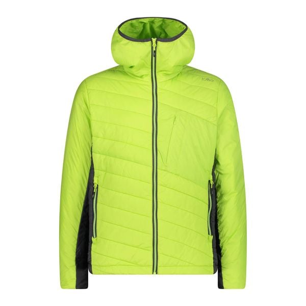 Kurtka hybrydowa męska CMP 32Z2947. Żółte kurtki narciarskie i snowboardowe męskie CMP, na zimę, m, bez wzorów, bez kaptura, narciarskie. Za 319.99 zł.
