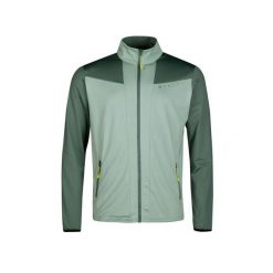 Bluza trekkingowa męska Halti Crosser. Zielone bluzy nierozpinane męskie Halti, m, bez wzorów, bez ramiączek, bez kaptura. Za 499.99 zł.