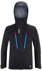 Kurtka z membraną Millet Trilogy Jorasses PTX Jkt - black/noir. Czarne kurtki męskie Berghaus, m, bez wzorów, bez ramiączek, bez kaptura. Za 1,834.18 zł.