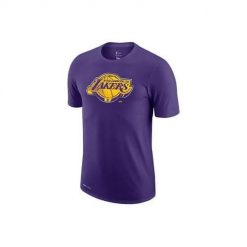 Koszulka sportowa męska Nike Nba Los Angeles Lakers. Fioletowe t-shirty sportowe męskie Nike, m, bez wzorów, sportowe, bez ramiączek. Za 227.00 zł.