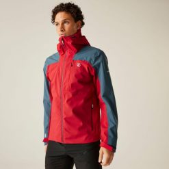 Diluent Dare 2B męska turystyczna kurtka przeciwdeszczowa. Brązowe kurtki męskie Dare 2B, l, bez wzorów, sportowe, bez ramiączek, bez kaptura. W wyprzedaży za 351.05 zł.