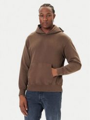 Levi's® Bluza Authentic A8435-0033 Brązowy Relaxed Fit. Brązowe bluzy nierozpinane męskie m, bez wzorów, z bawełny, bez ramiączek, bez kaptura. Za 339.99 zł.