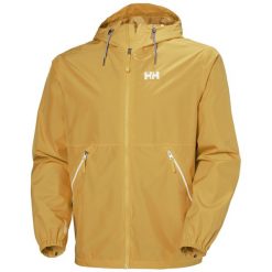 Kurtka wodoodporna Helly Hansen Sandoy. Brązowe kurtki męskie Helly Hansen, m, bez wzorów, eleganckie, bez ramiączek, bez kaptura. Za 622.00 zł.