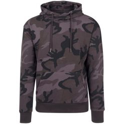 Bluza z kapturem Urban Classics Camo. Czarne bluzy z kapturem męskie Urban Classics, m, bez wzorów, z kapturem. Za 237.00 zł.