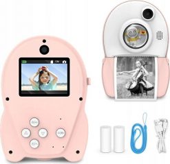 Aparat cyfrowy Shona Aparat z drukarką SHONA KCP04 4FUN PINK. Aparaty kompaktowe Shona. Za 136.07 zł.