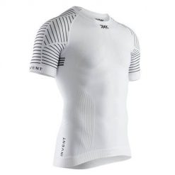 Koszulka sportowa męska X-Bionic Invent 40 LT M. Białe bielizna termoaktywna męska X BIONIC, m, bez wzorów, bez ramiączek. Za 367.00 zł.