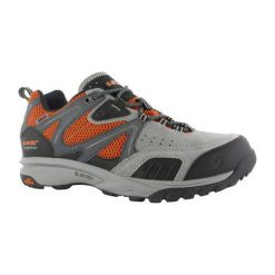 Hi-tec Buty męskie Razor Low szaro- czarno- pomarańczowe r. 42. Buty trekkingowe męskie marki Hi-tec. Za 107.34 zł.